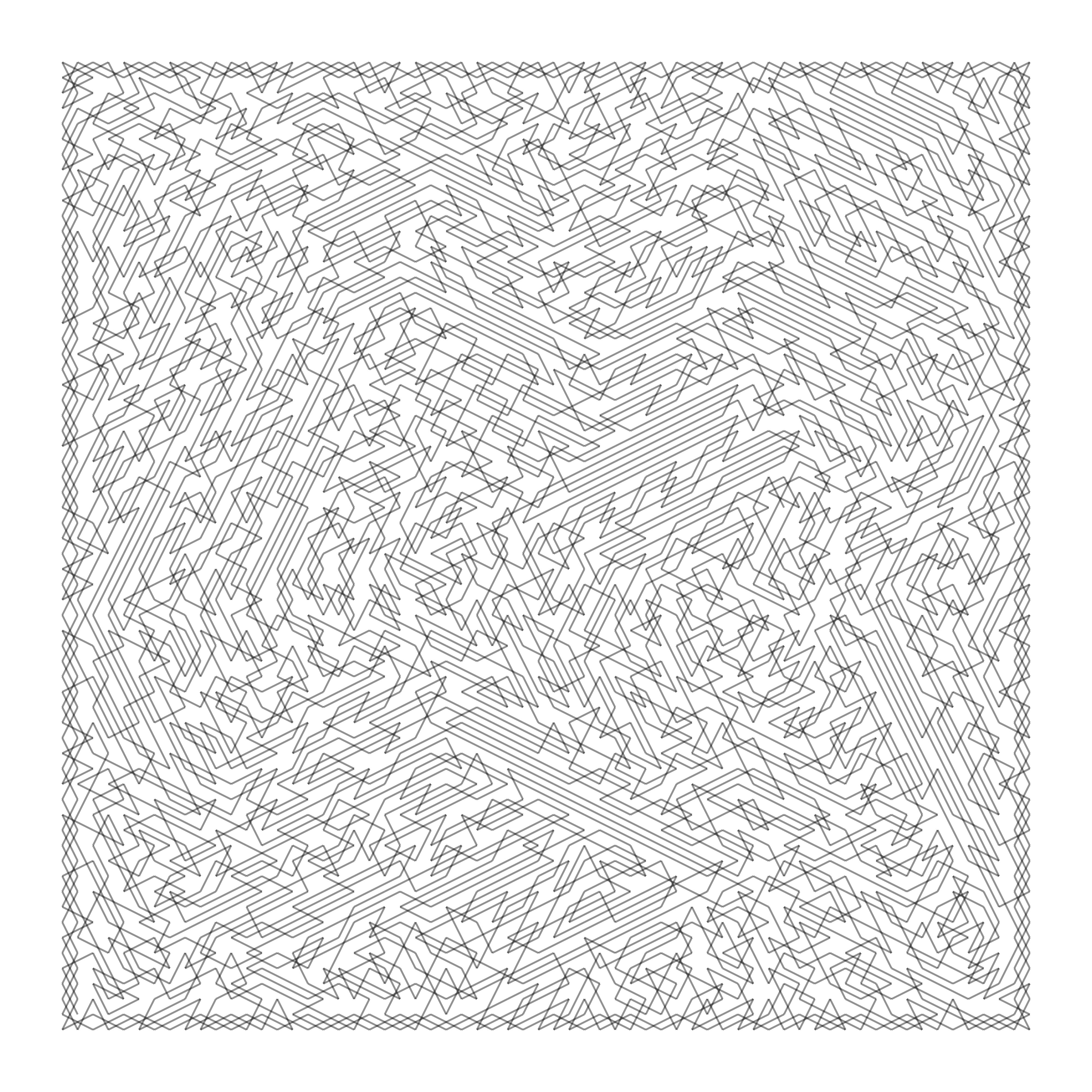 Composición basada en un tablero de 64x64